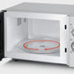 Mikrowelle MW7772 Silber - MEGART