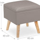 Hocker Hellgrau