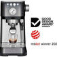 Siebträgermaschine Barista Perfetta Plus Schwarz - MEGART