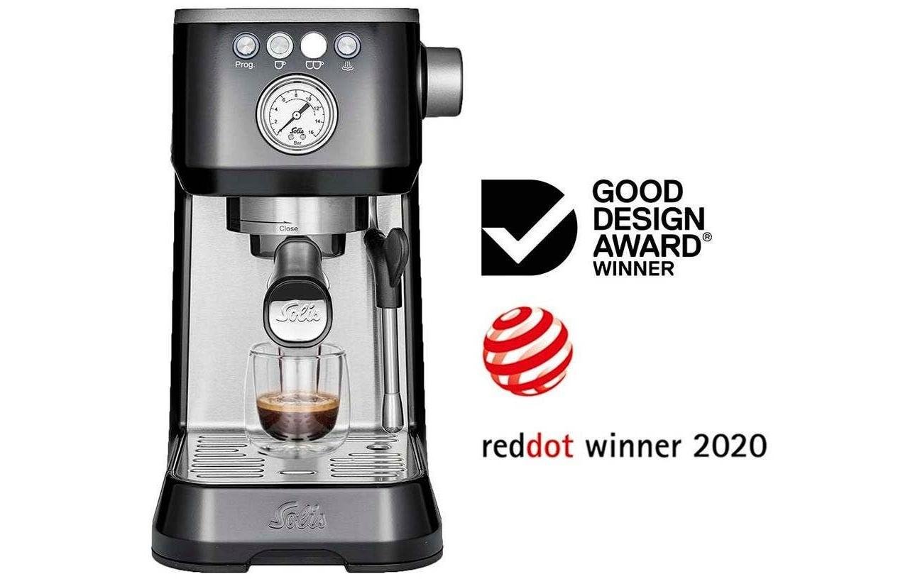 Siebträgermaschine Barista Perfetta Plus Schwarz - MEGART