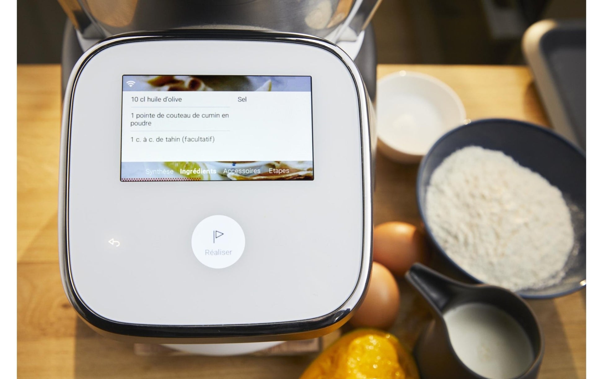 Küchenmaschine i - Companion Touch XL Silber/Weiss - MEGART