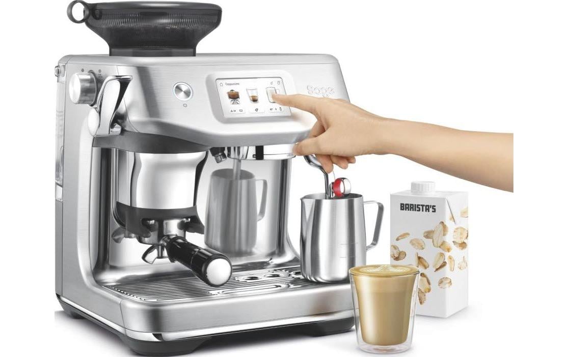 Siebträgermaschine Barista Touch Impress Silber - MEGART