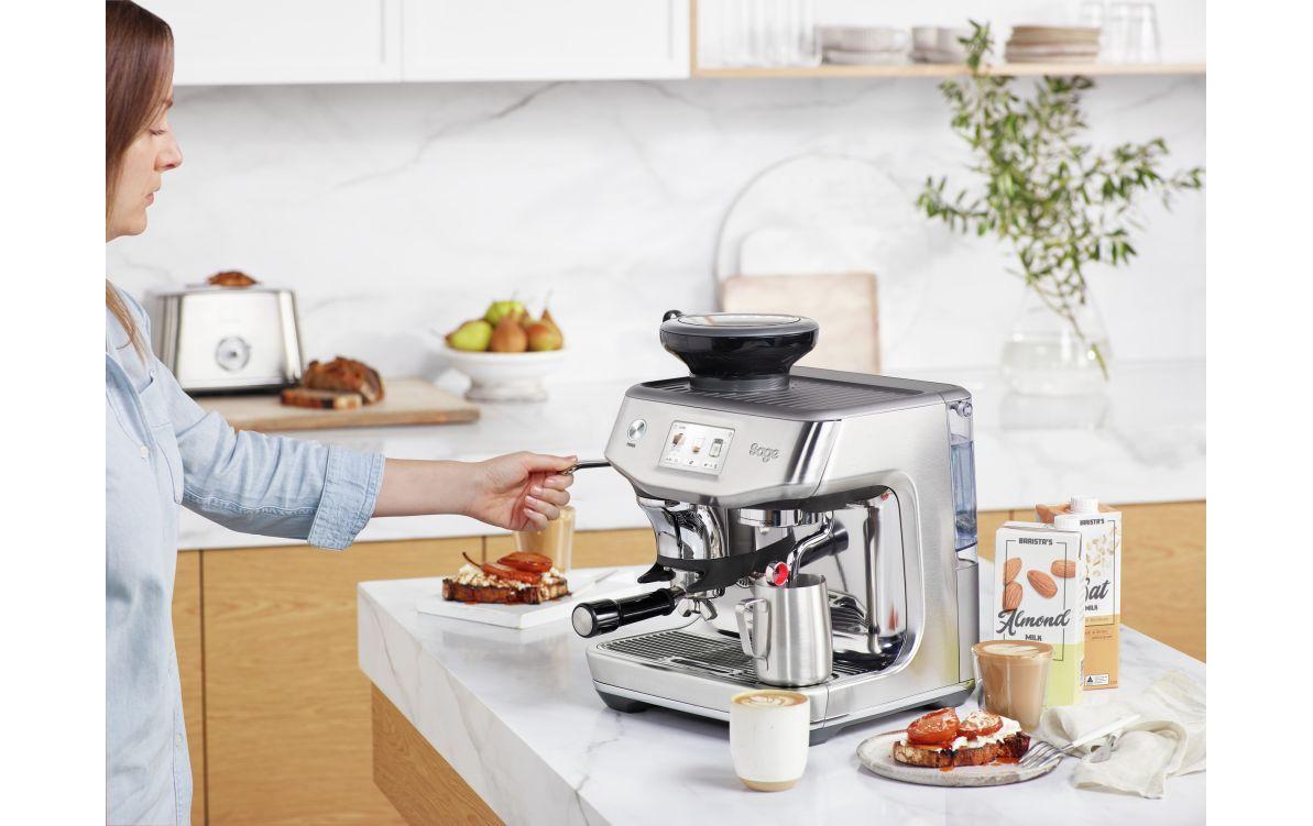 Siebträgermaschine Barista Touch Impress Silber - MEGART