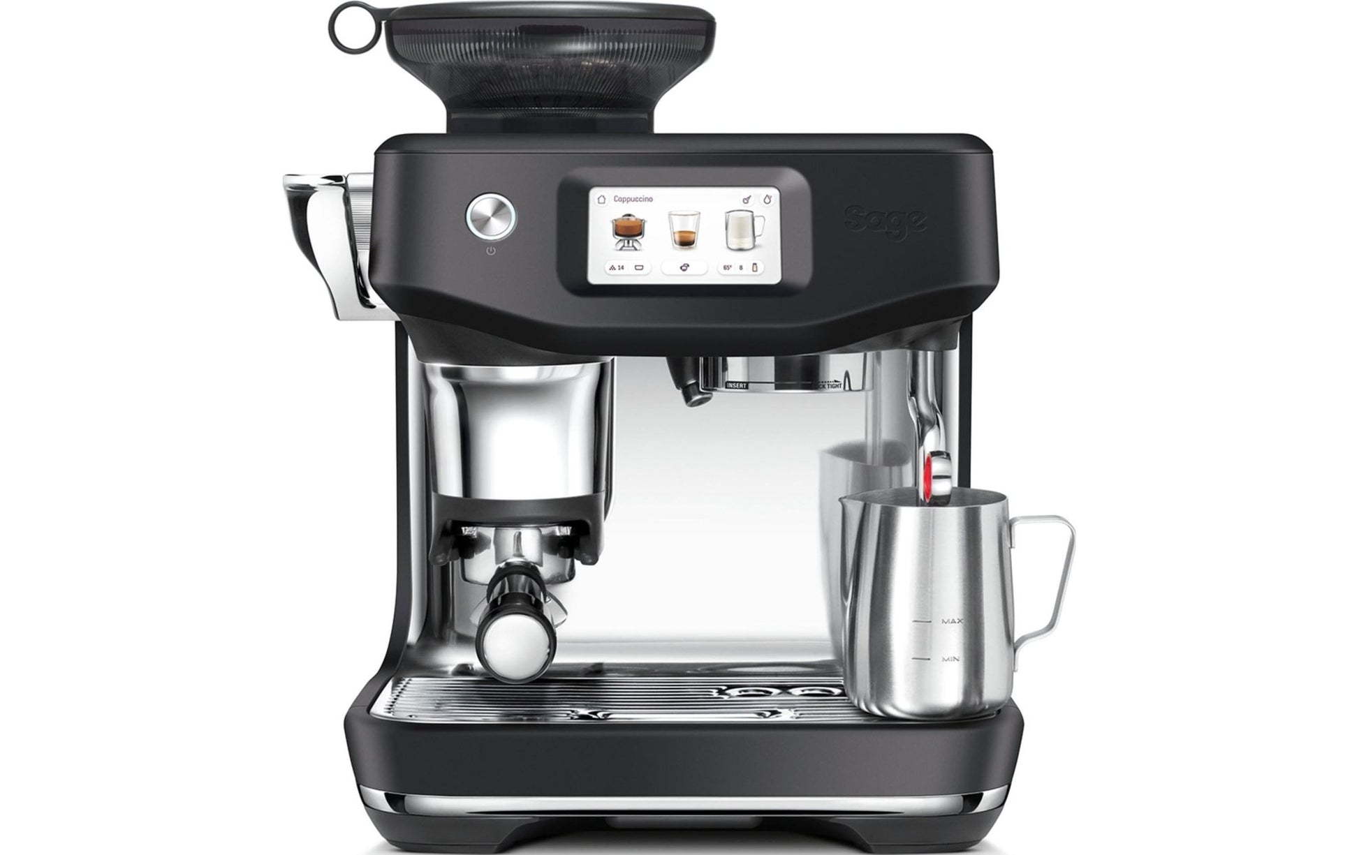 Siebträgermaschine Barista Touch Impress Schwarz - MEGART
