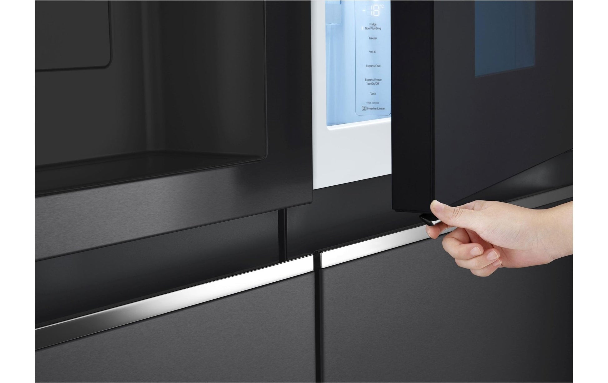 Foodcenter GSXV91MCLE Matte Black - MEGART