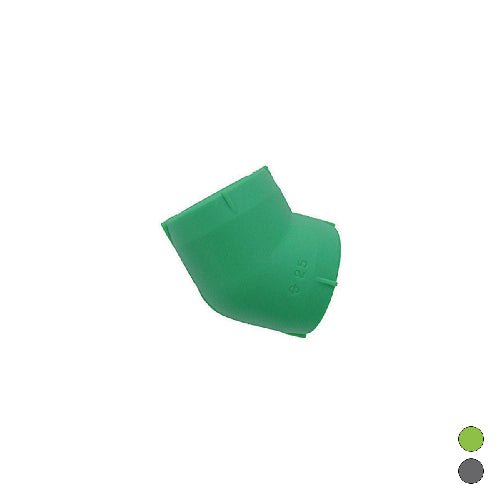 Glatter 45° Bogen Aus Polypropylen - MEGART