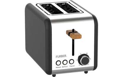 Toaster Chaplin Schwarz matt - MEGART