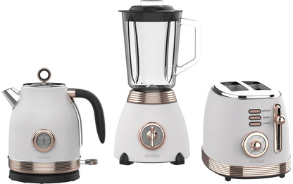 Wasserkocher, Standmixer und Toaster Set Monroe Rosegold