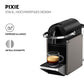 Kaffeemaschine Nespresso Pixie XN306TCH Titan - MEGART