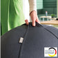 Leitz Sitzball Ergo Active 75 cm, Dunkelgrau - MEGART
