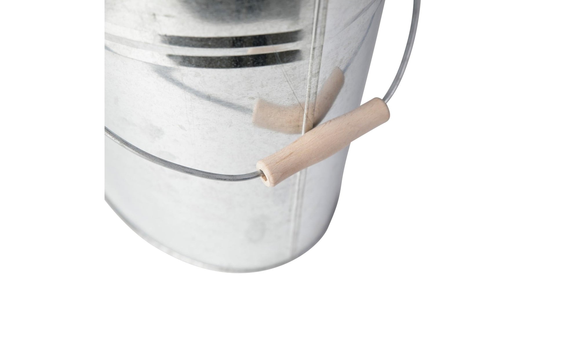 Kamino Ascheeimer mit Deckel, 24 l, Silber - MEGART
