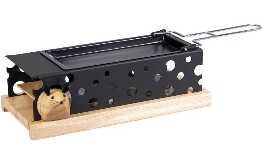 Teelicht - Raclette Mouse Schwarz - MEGART