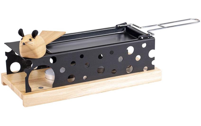 Teelicht - Raclette Mouse Schwarz - MEGART