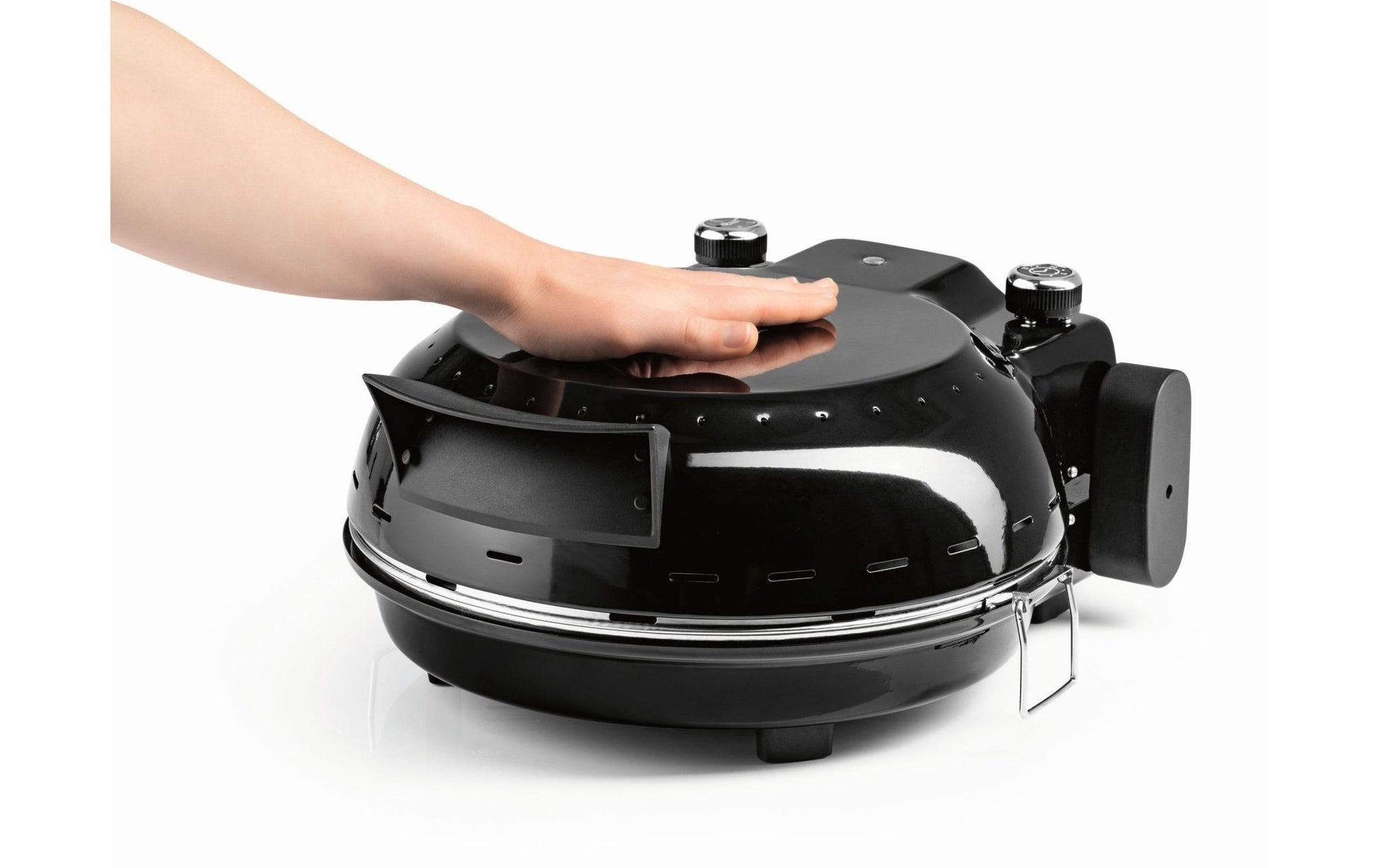 Pizzaofen Ø 30 cm, Schwarz - MEGART
