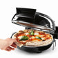 Pizzaofen Ø 30 cm, Schwarz - MEGART