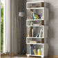 Regal Blok 60 x 165 x 19.5 cm, Nature/Weiss - MEGART