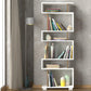 Regal Blok 60 x 165 x 19.5 cm, Nature/Weiss - MEGART