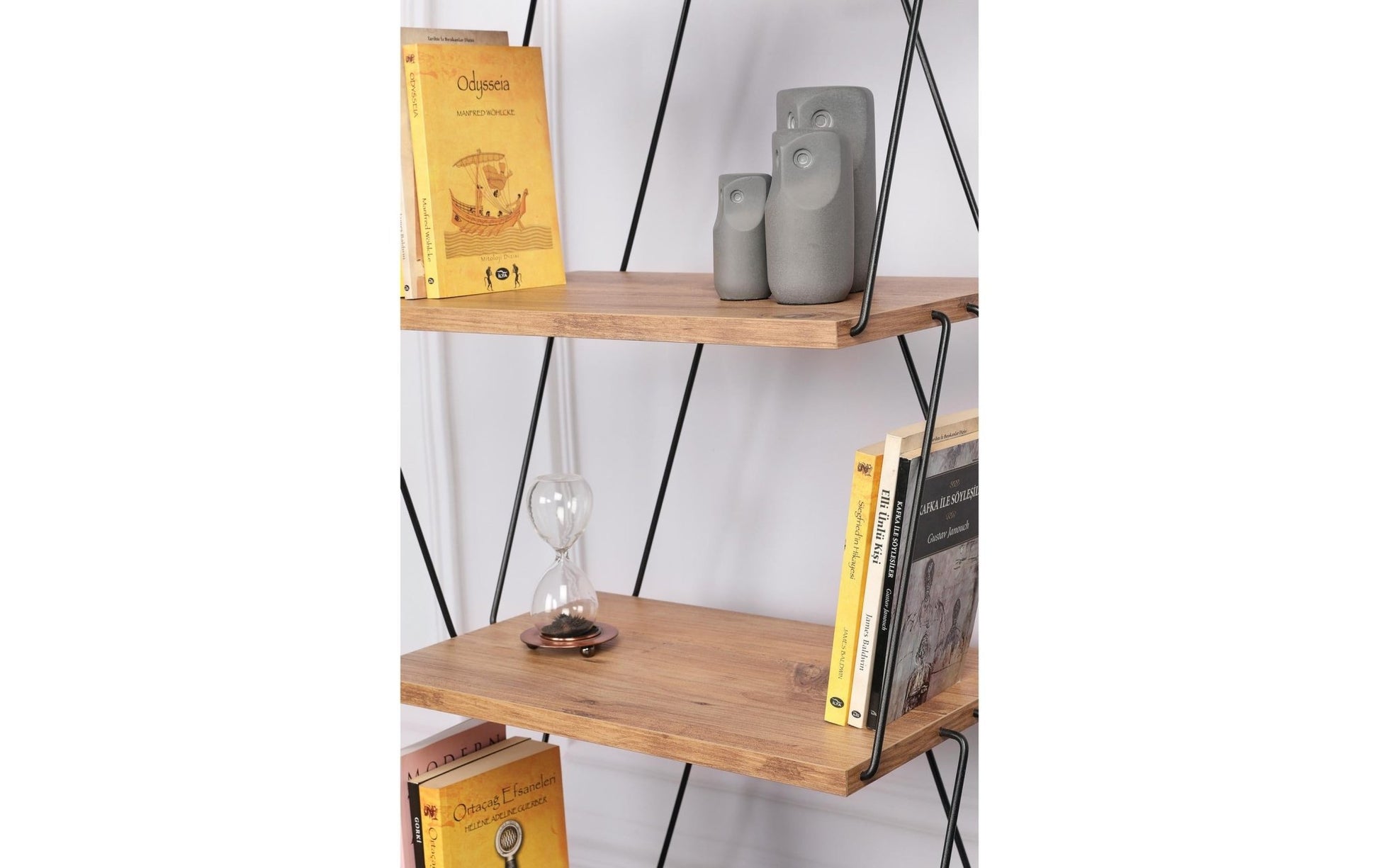 Regal Balaban 48 x 165 x 31 cm, Braun - MEGART