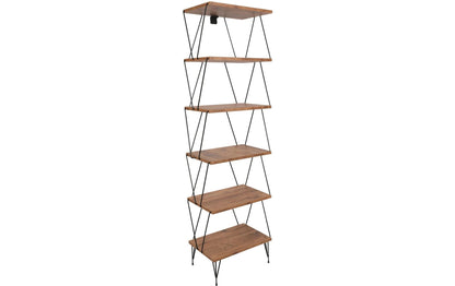 Regal Balaban 48 x 165 x 31 cm, Braun - MEGART