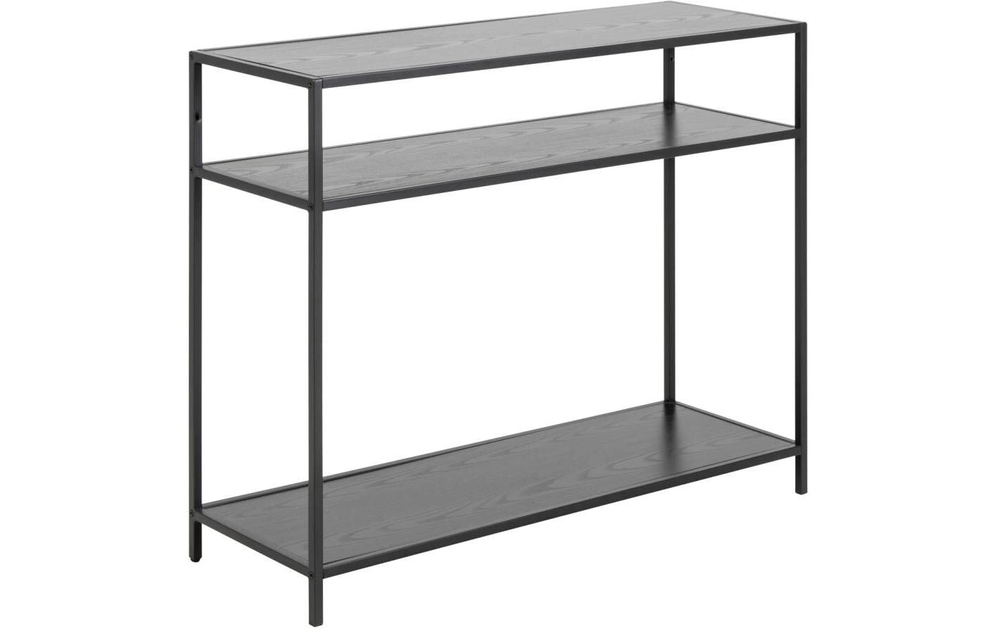 Konsolentisch Seaford 100 x 35 x 79 cm, Schwarz - MEGART