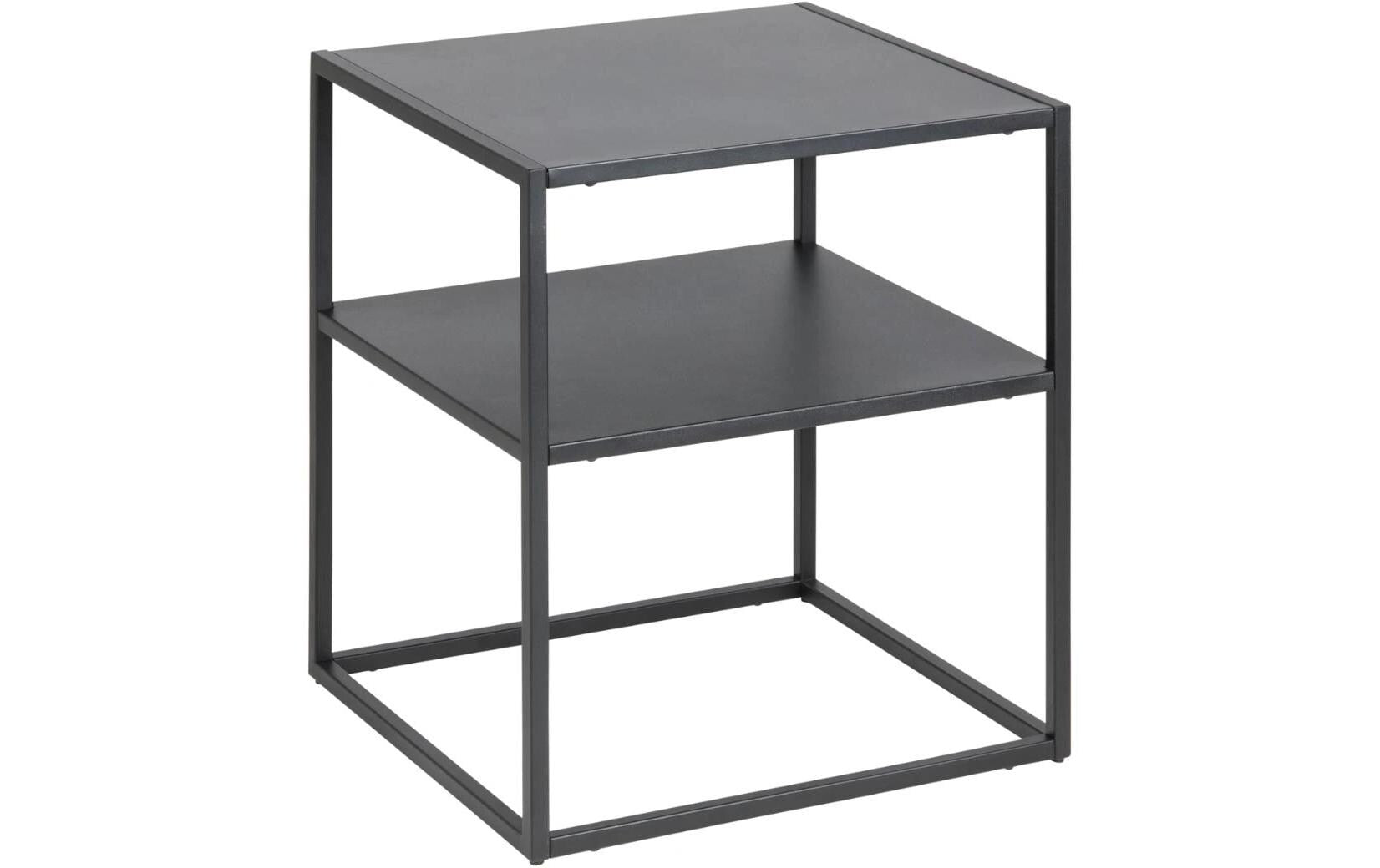 Beistelltisch Newton 45 x 40 x 50,5 cm, Schwarz - MEGART