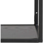 Wandregal Seaford 75 x 20 x 91 cm, Schwarz - MEGART