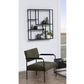 Wandregal Seaford 75 x 20 x 91 cm, Schwarz - MEGART