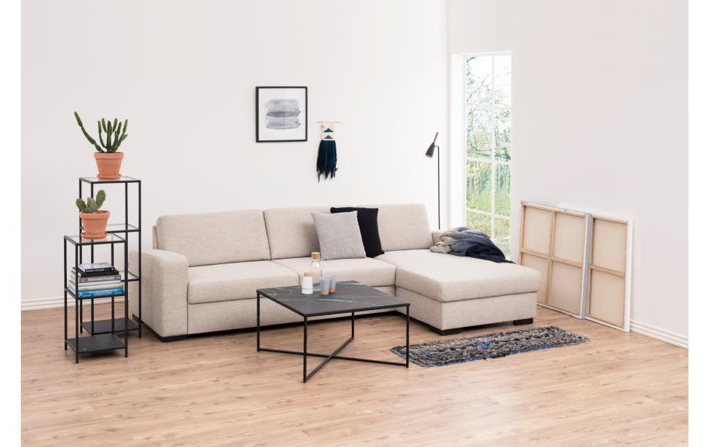 Regal Seaford 35 x 37 x 82.5 cm, Schwarz - MEGART