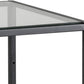 Regal Seaford 35 x 37 x 82.5 cm, Schwarz - MEGART