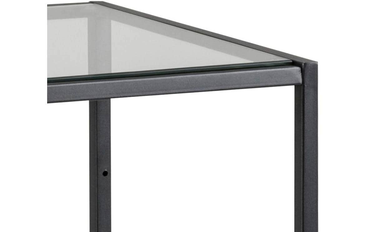 Regal Seaford 35 x 37 x 82.5 cm, Schwarz - MEGART