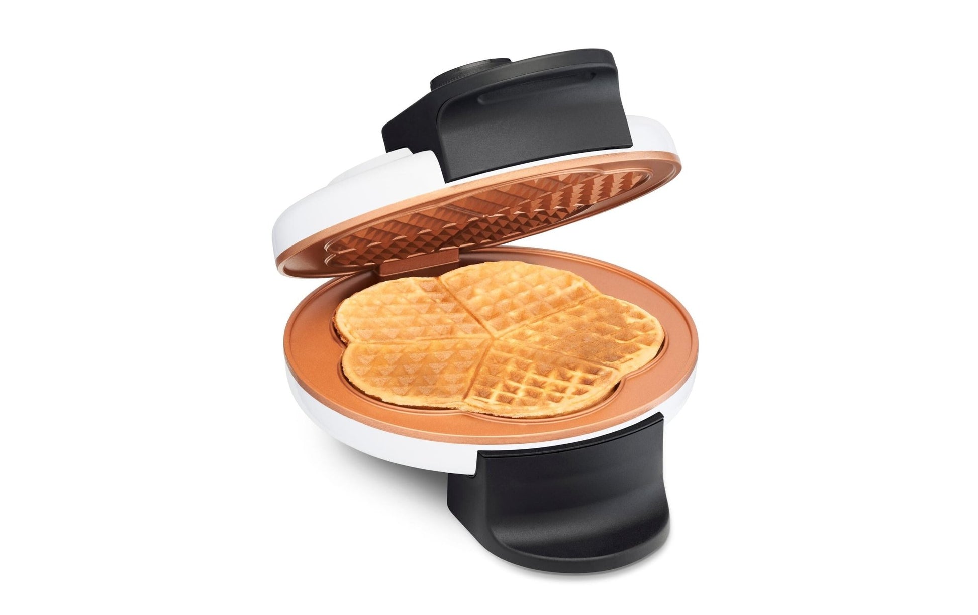 Waffeleisen Retro Waffles Bronze/Weiss - MEGART