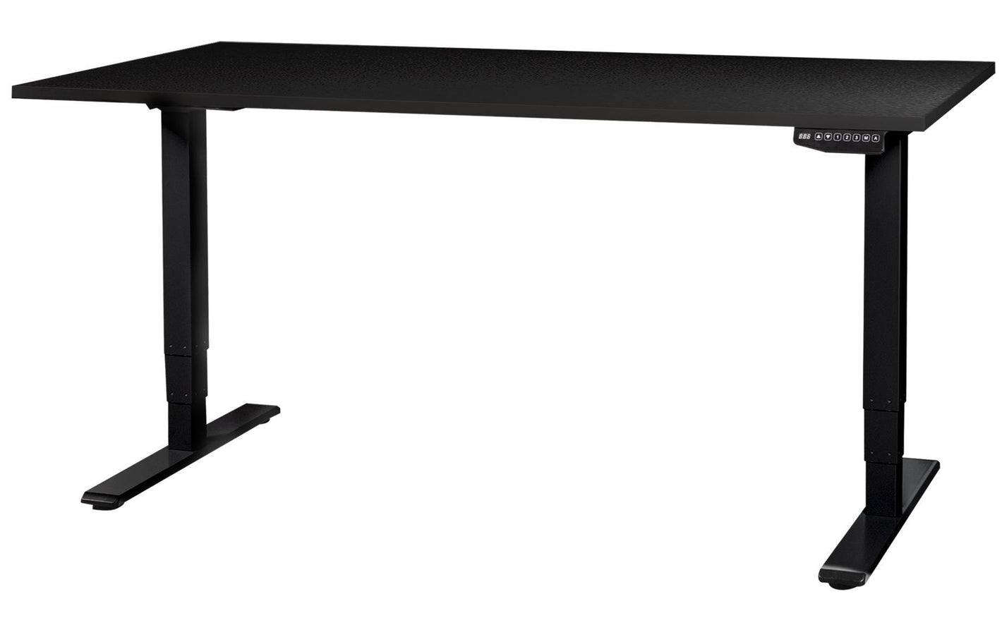 Contini Stehtisch 1.6 x 0.8 m, Schwarz - MEGART