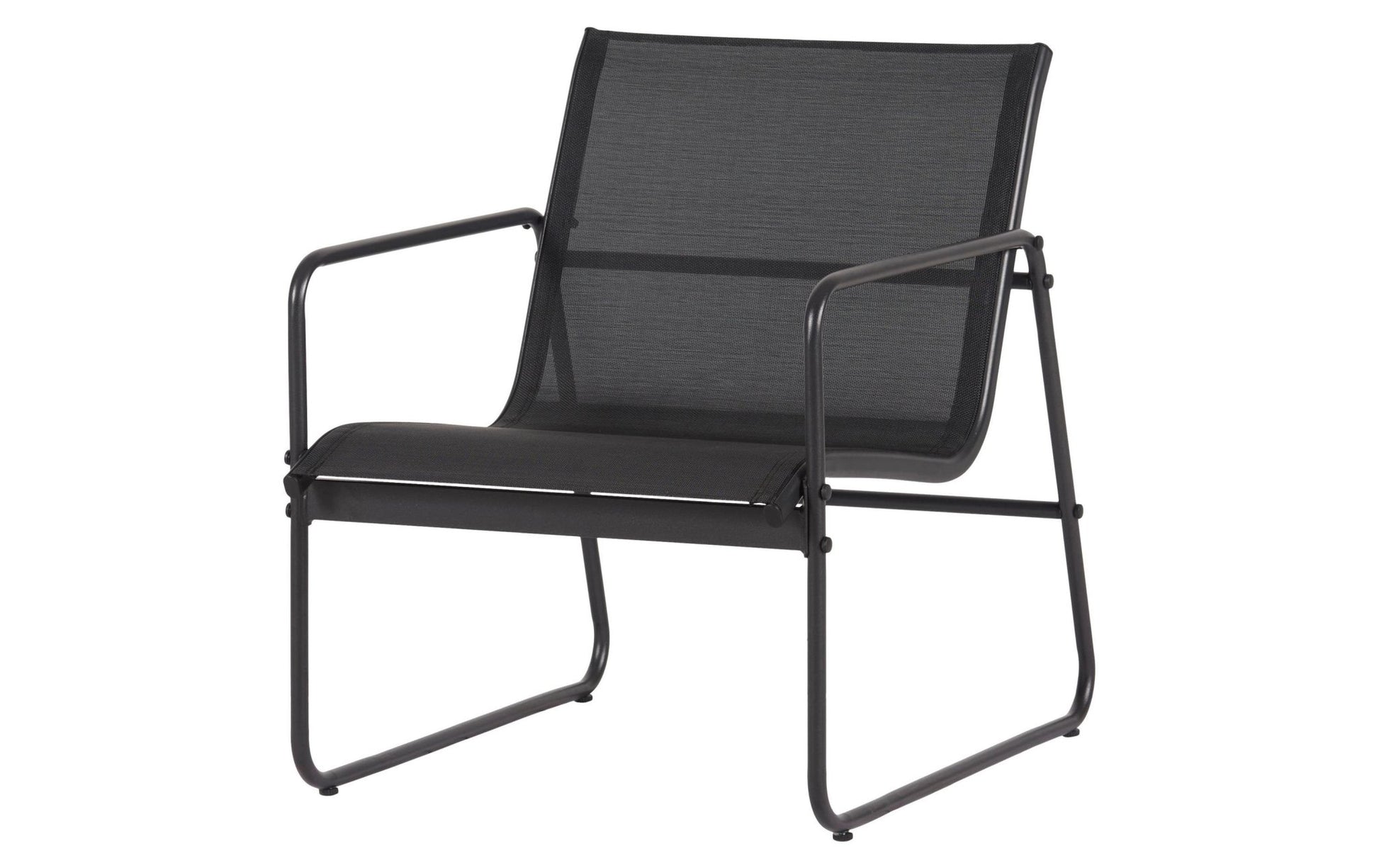 Loungeset Theodor, Set 4 - teilig, Schwarz - MEGART