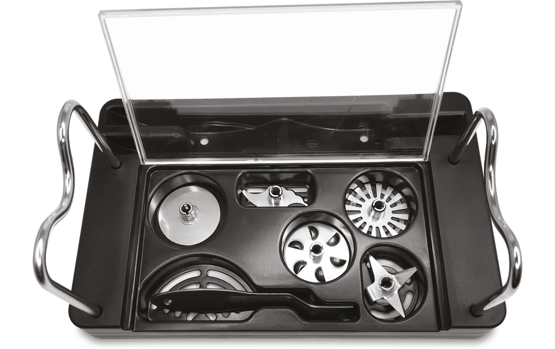 Stabmixer OHM - HMX - 1005SET Schwarz/Silber - MEGART