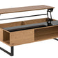 Couchtisch Azalea Nature/Schwarz - MEGART