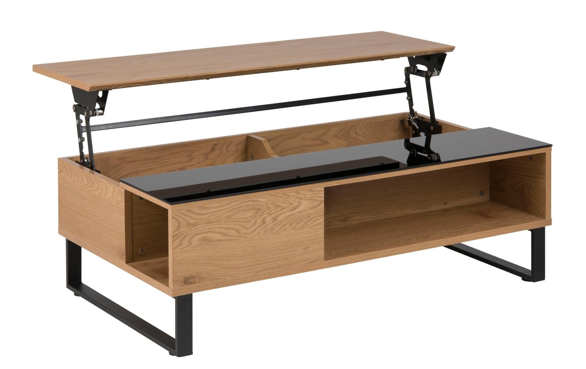 Couchtisch Azalea Nature/Schwarz - MEGART