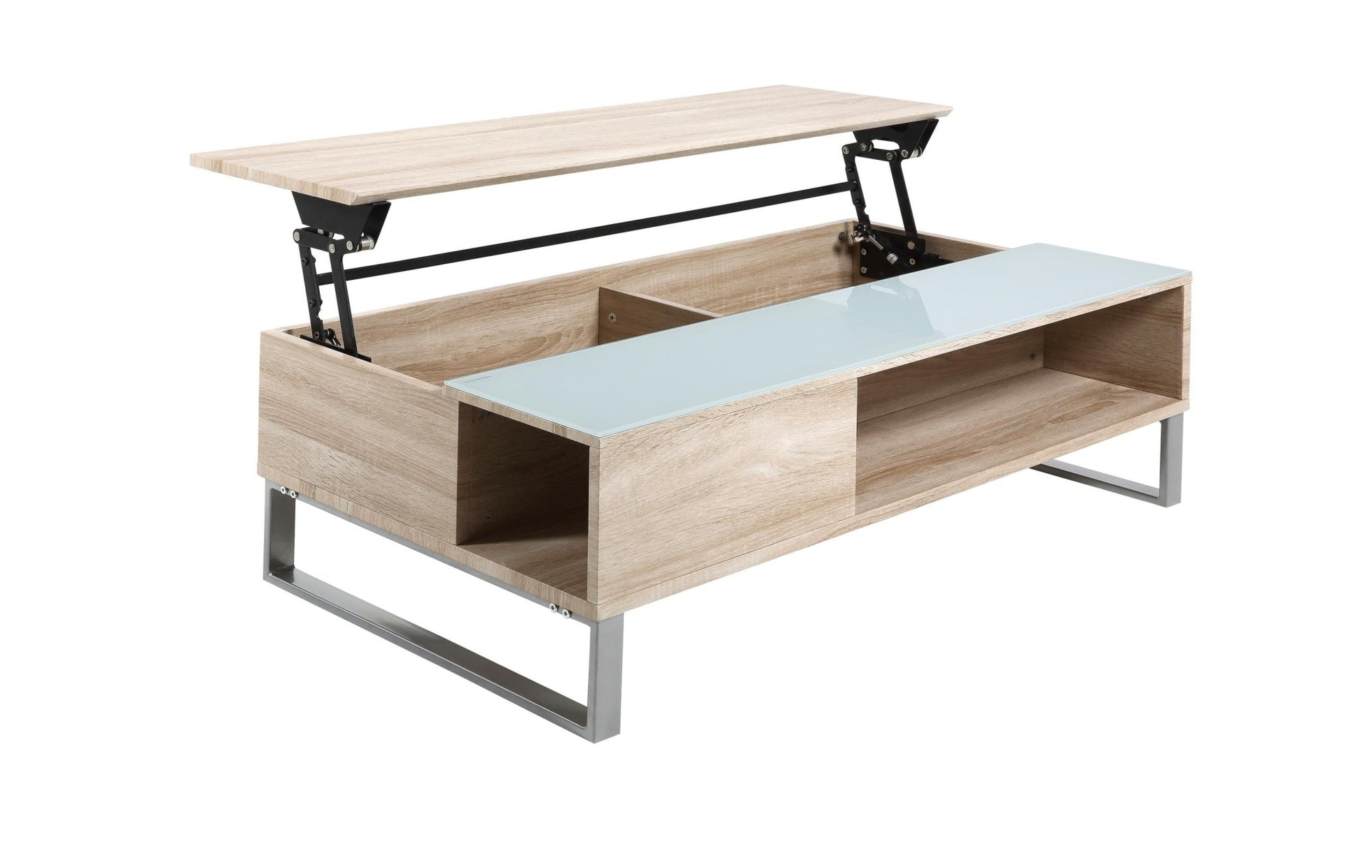 Couchtisch Azalea Grau/Nature - MEGART