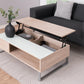 Couchtisch Azalea Grau/Nature - MEGART
