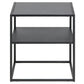 Beistelltisch Newton 45 x 40 x 50,5 cm, Schwarz - MEGART