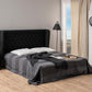 Beistelltisch Newton 45 x 40 x 50,5 cm, Schwarz - MEGART