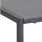 Beistelltisch Newton 45 x 40 x 50,5 cm, Schwarz - MEGART