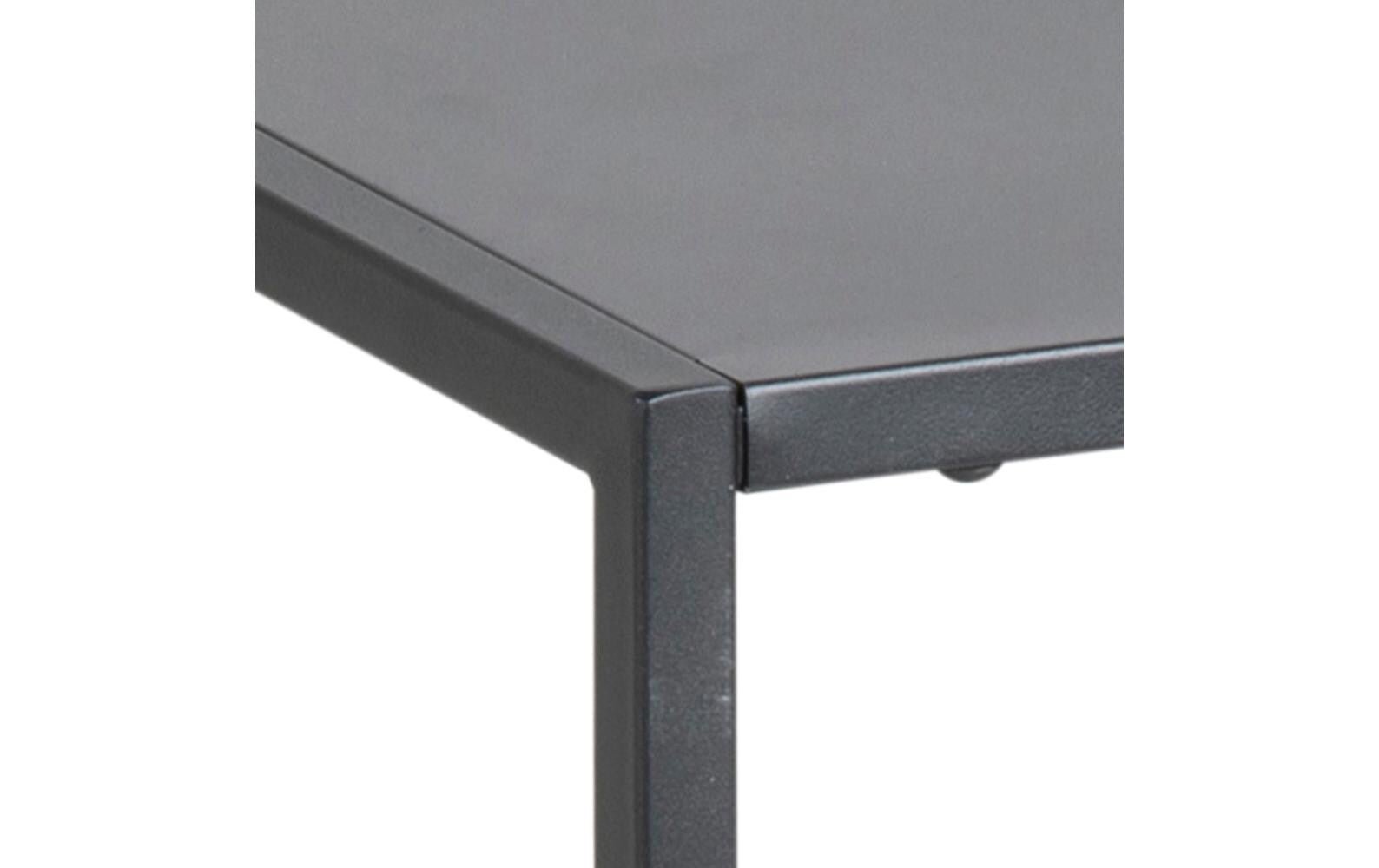 Beistelltisch Newton 45 x 40 x 50,5 cm, Schwarz - MEGART