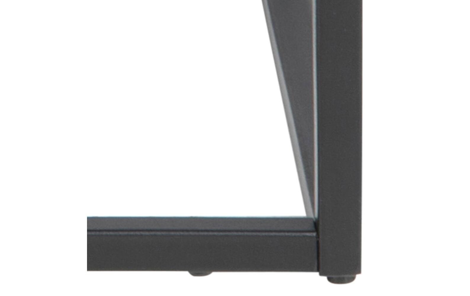 Beistelltisch Newton 45 x 40 x 50,5 cm, Schwarz - MEGART
