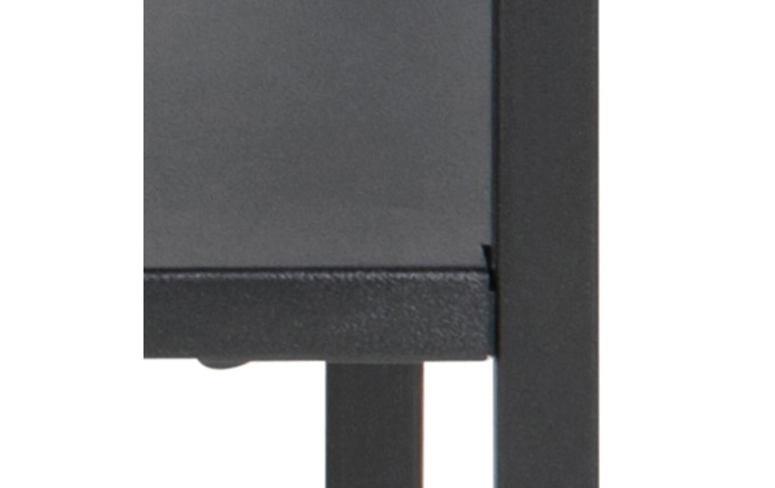 Beistelltisch Newton 45 x 40 x 50,5 cm, Schwarz - MEGART