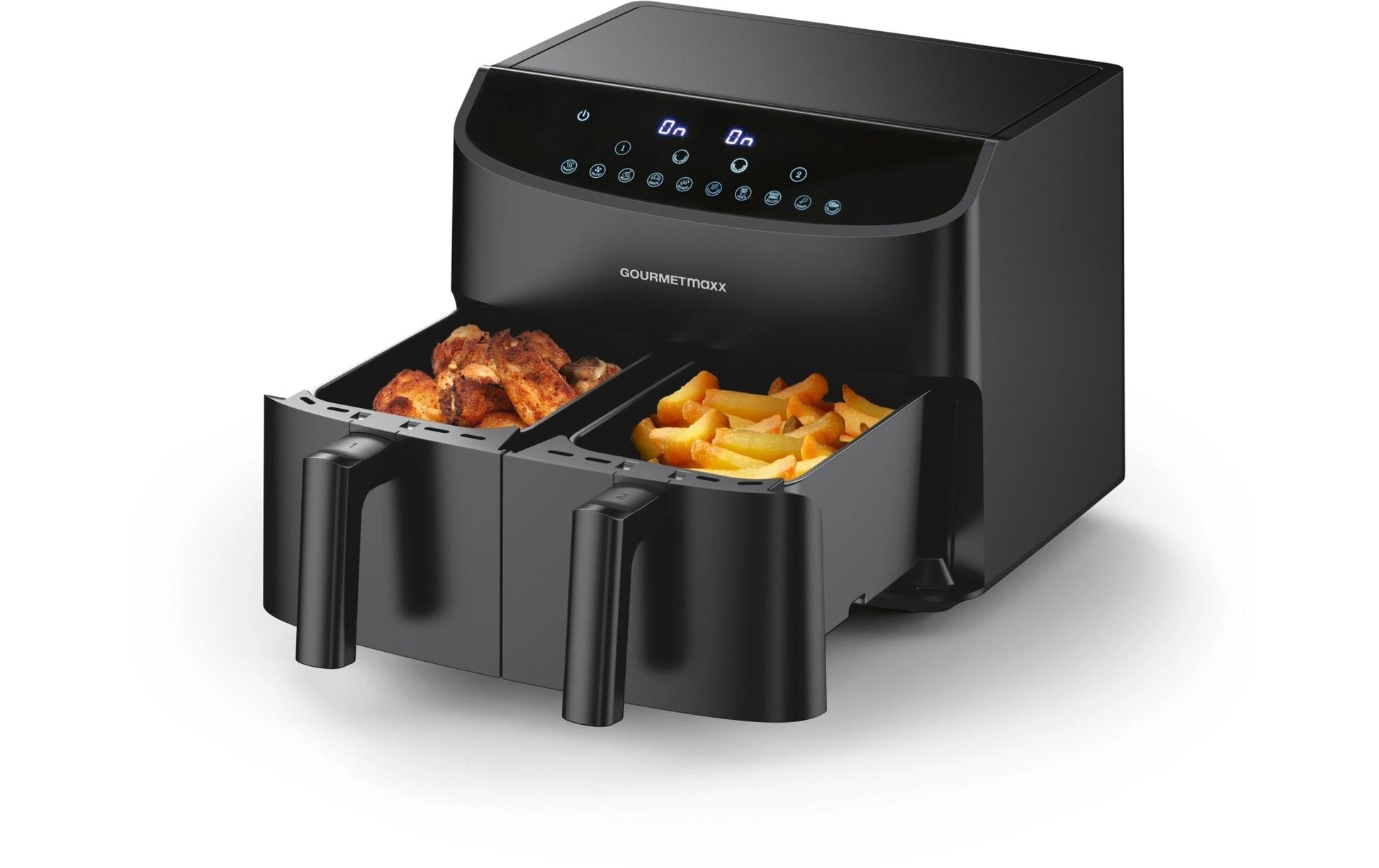 Heissluft - Fritteuse 6 kg, Schwarz - MEGART