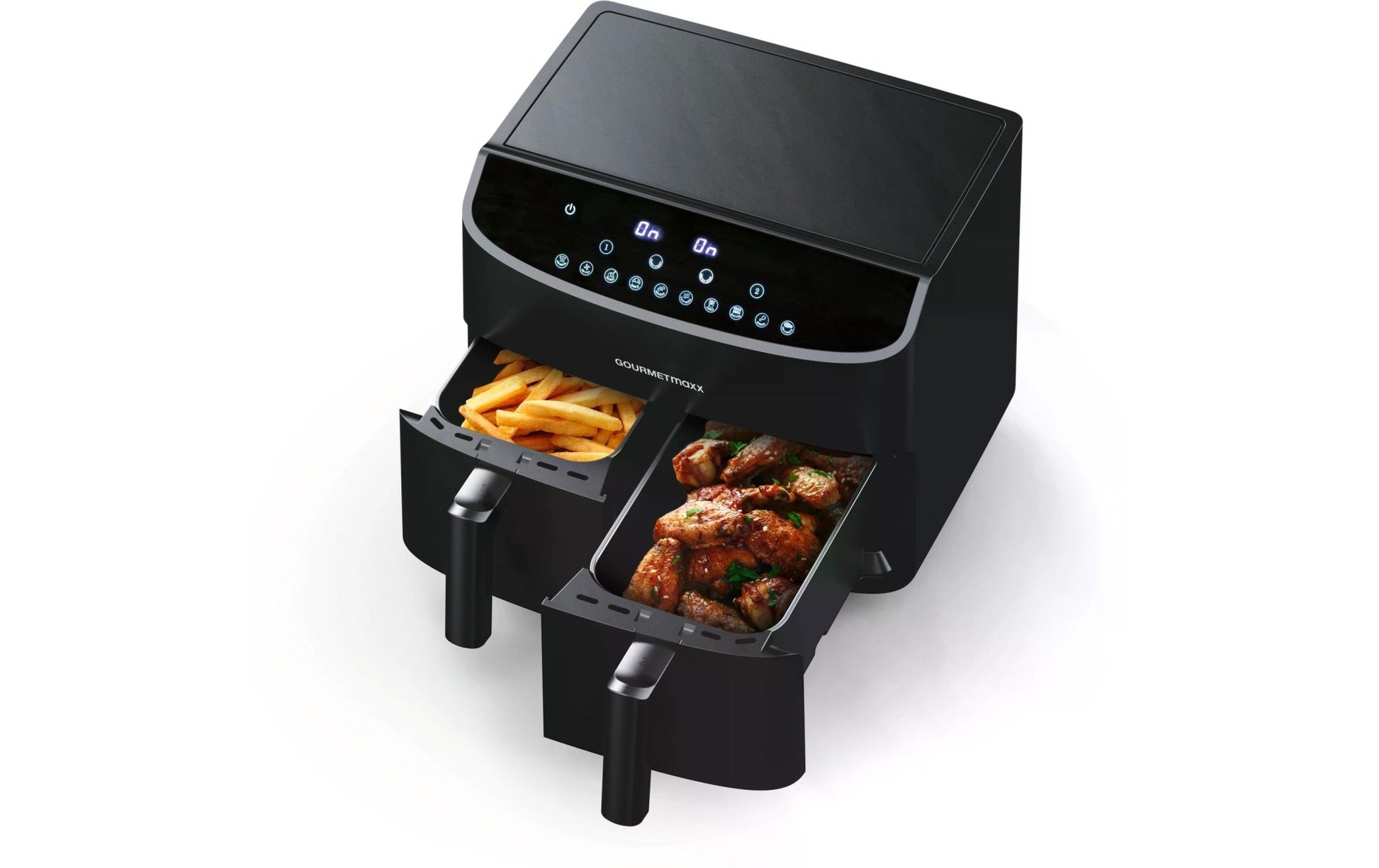 Heissluft - Fritteuse 6 kg, Schwarz - MEGART