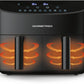Heissluft - Fritteuse 6 kg, Schwarz - MEGART