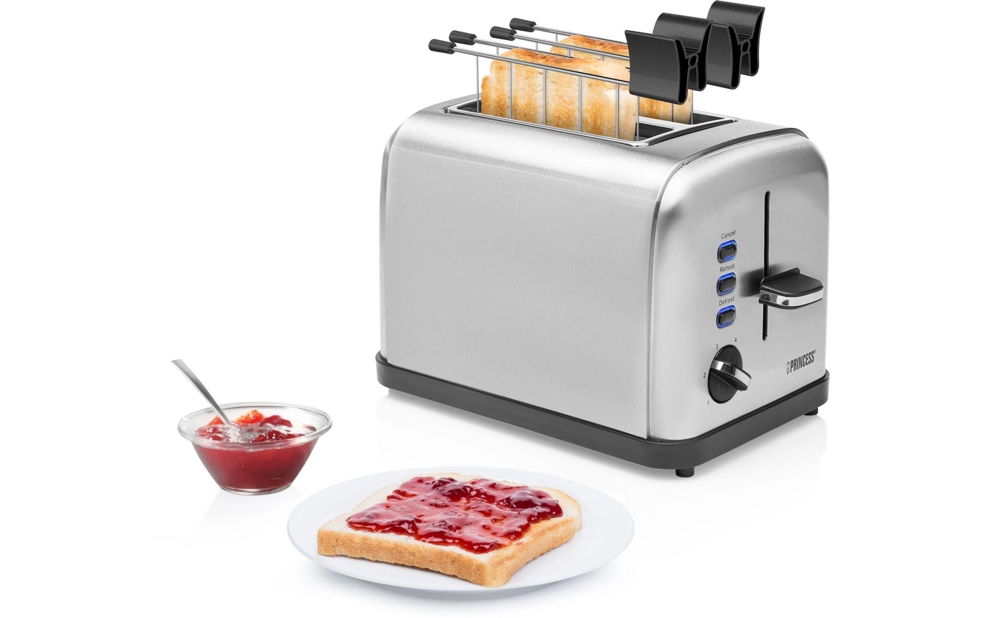 Toaster Style 2 Silber - MEGART