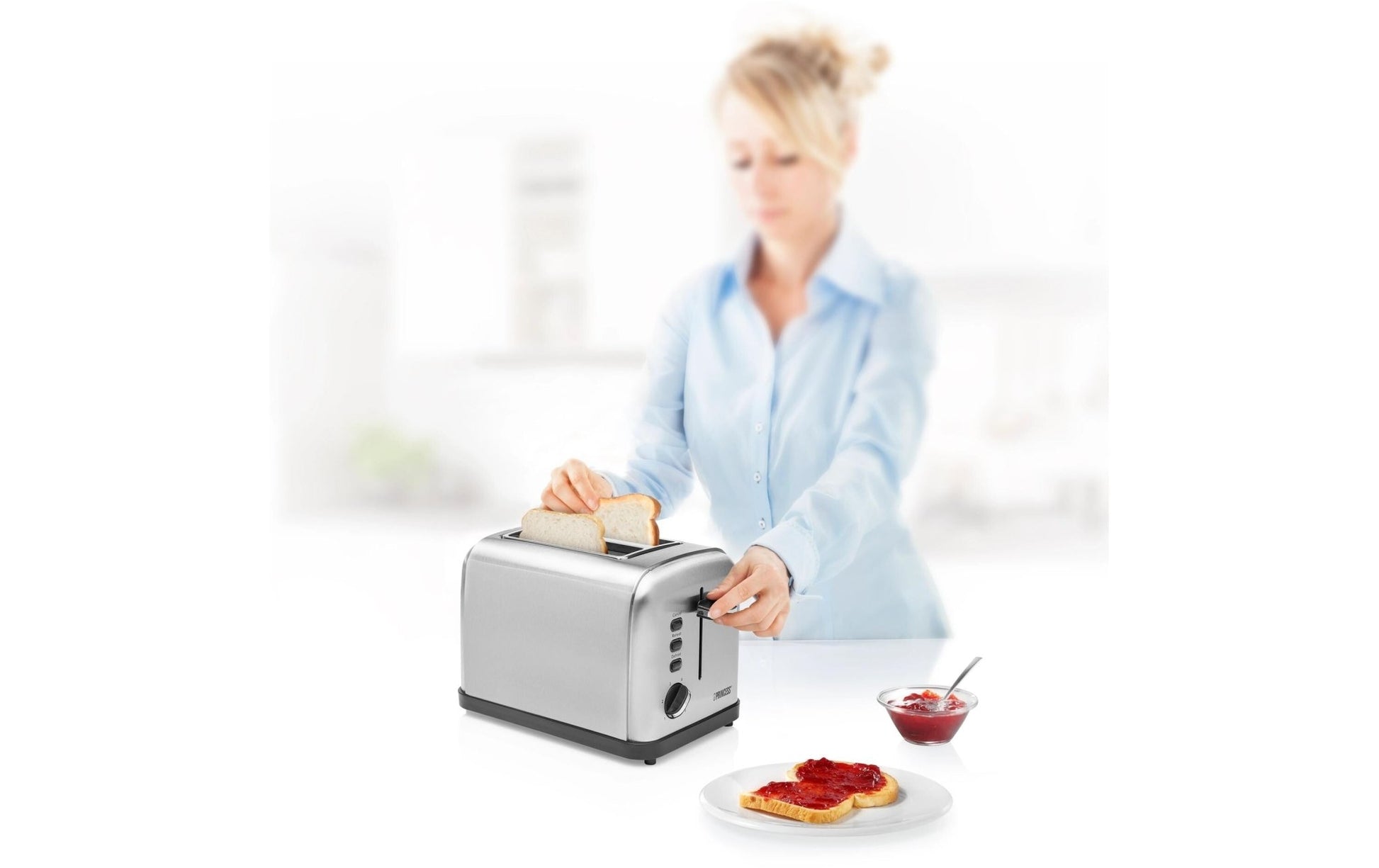 Toaster Style 2 Silber - MEGART