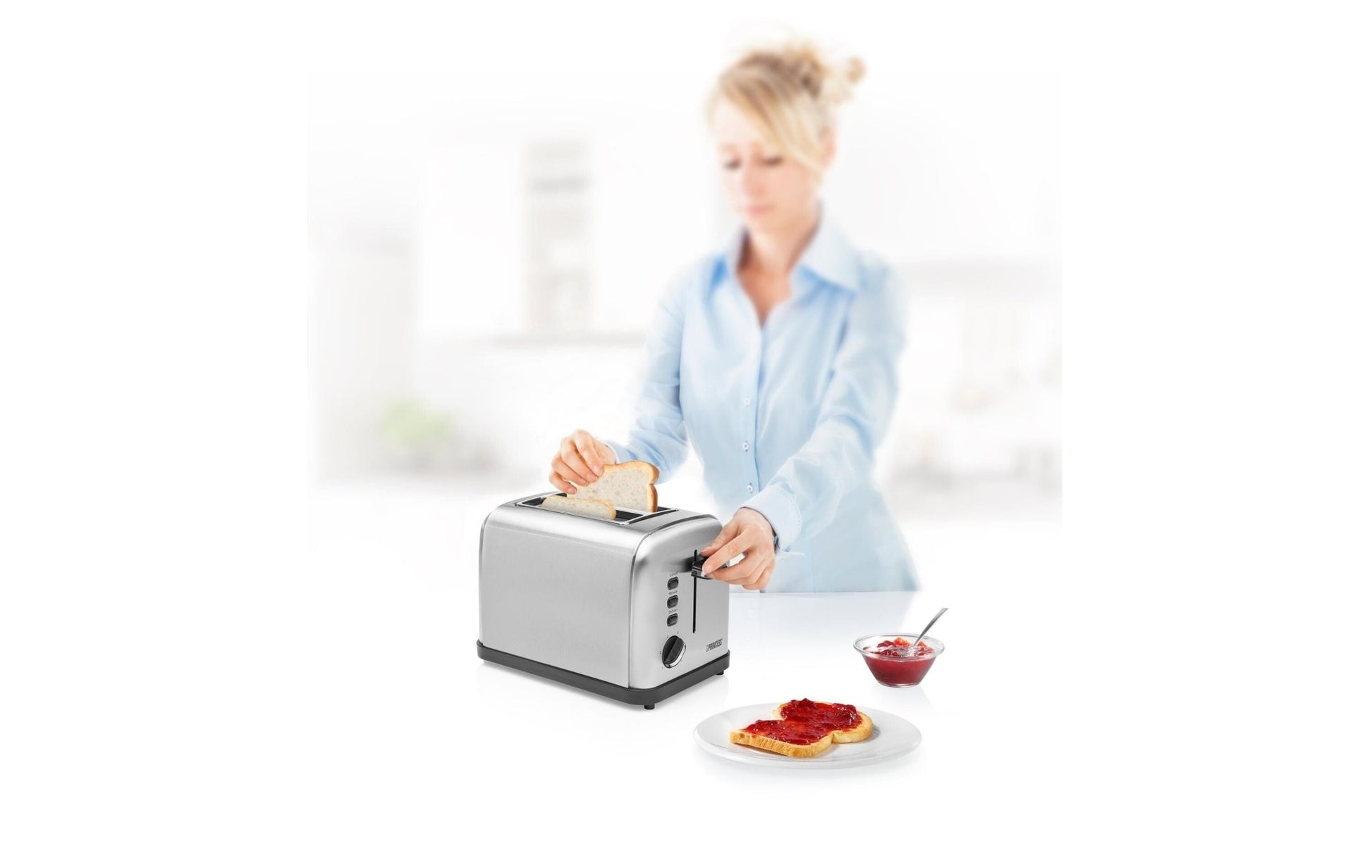Toaster Style 2 Silber - MEGART